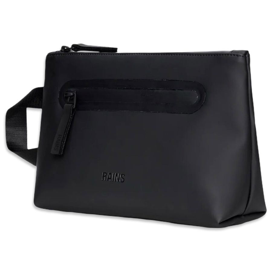2 Zip Cosmetic Bag Large beauty case Rains | RA16250BLA