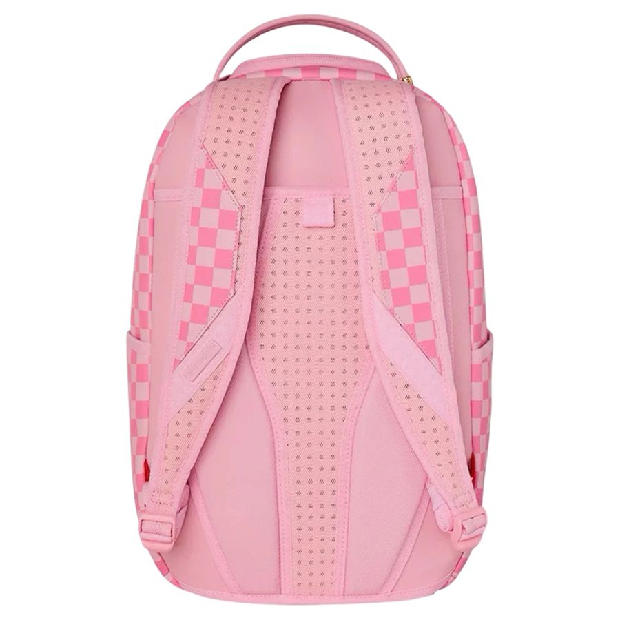 Pink Sharks In Paris Patch Backpack zaino Sprayground | 910B8717NSZ