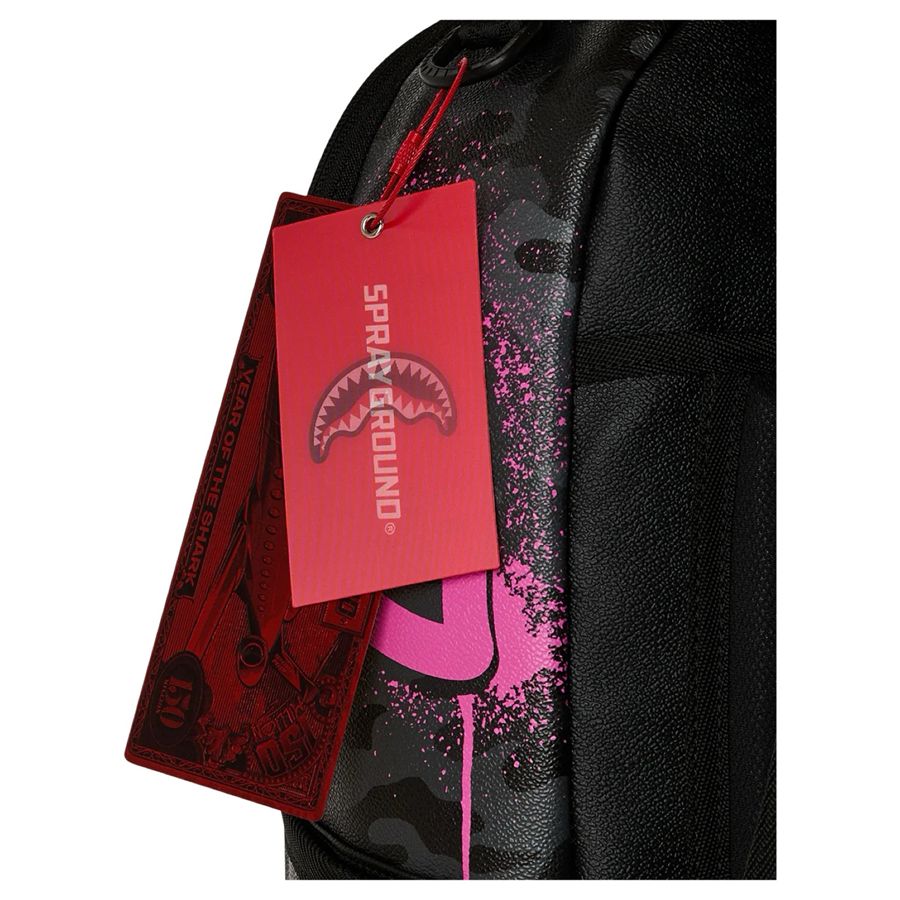 Peanuts Snoopy Pink Stencil Dlxsv Backpack zaino Sprayground | 910B8781NSZ
