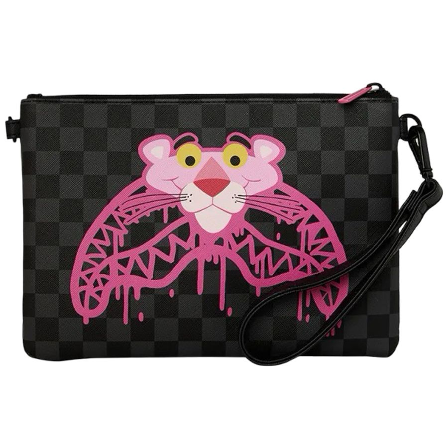 Pink Panther Drippy Diamonds Crossbody Pouchette pochette Sprayground | 910B8959NSZ