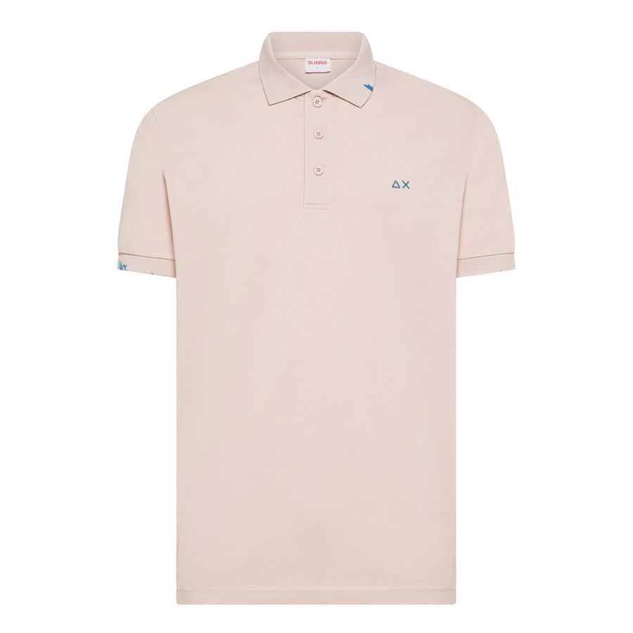 Polo vintage a maniche corte da uomo Sun68 | A36101039
