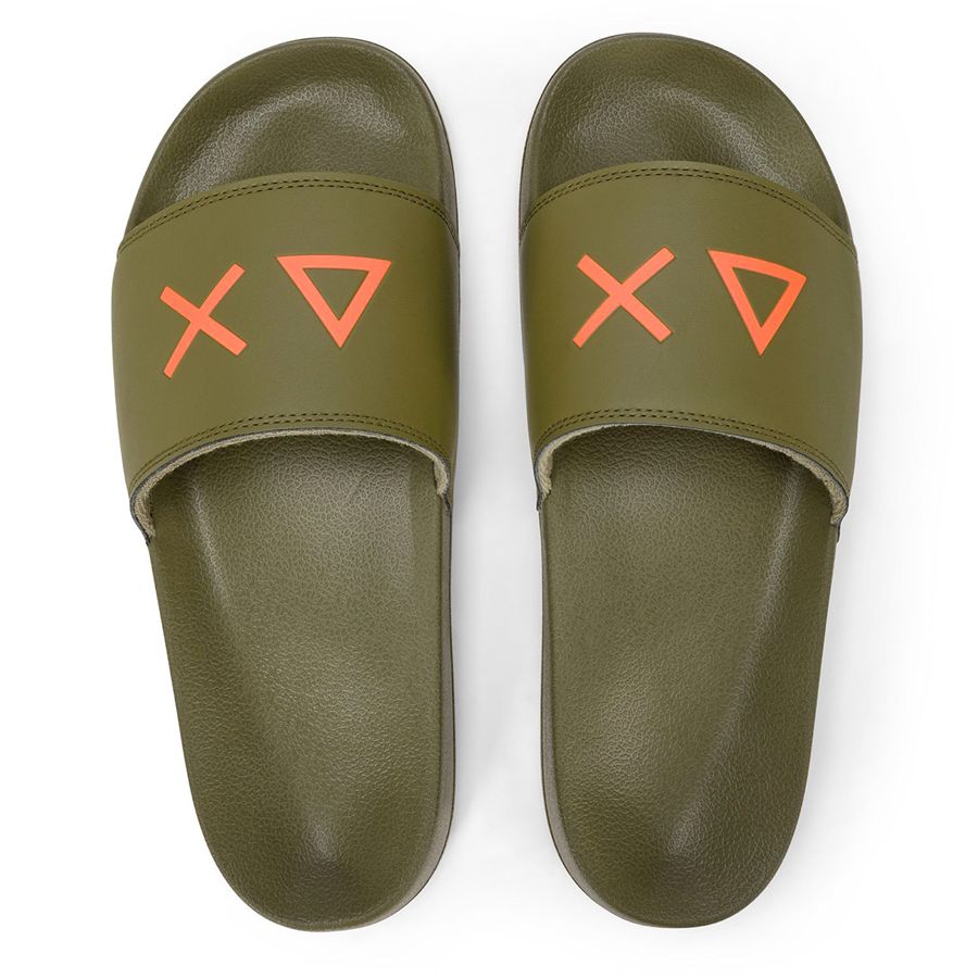 Slippers logo ciabatte da uomo Sun68 | X3611019
