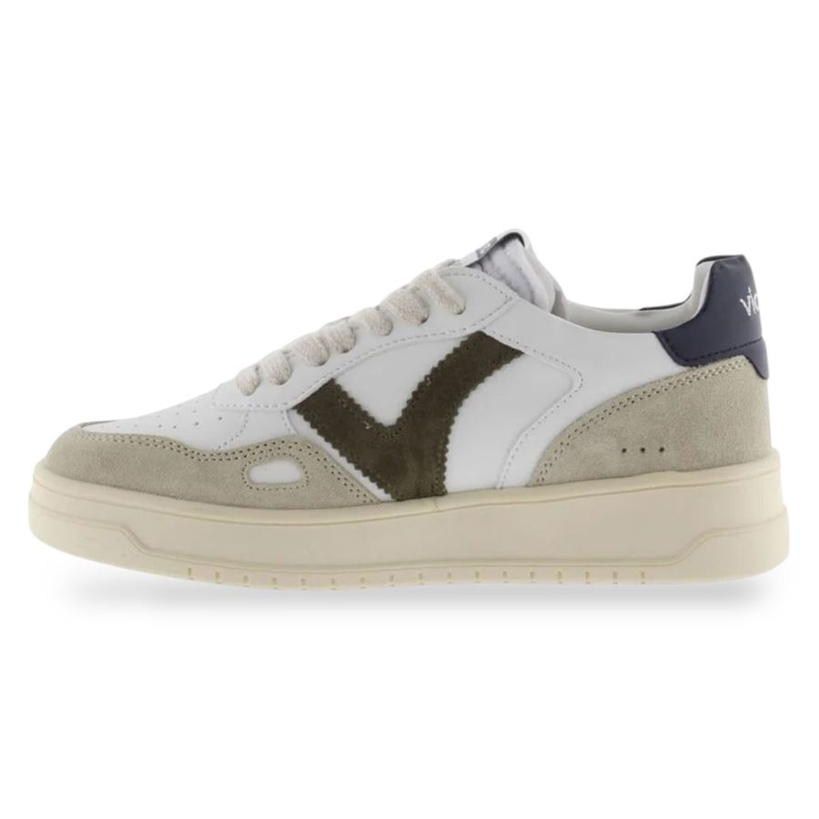 Seul effetto pelle e crosta sneakers unisex uomo donna Victoria | 1257101MARINO