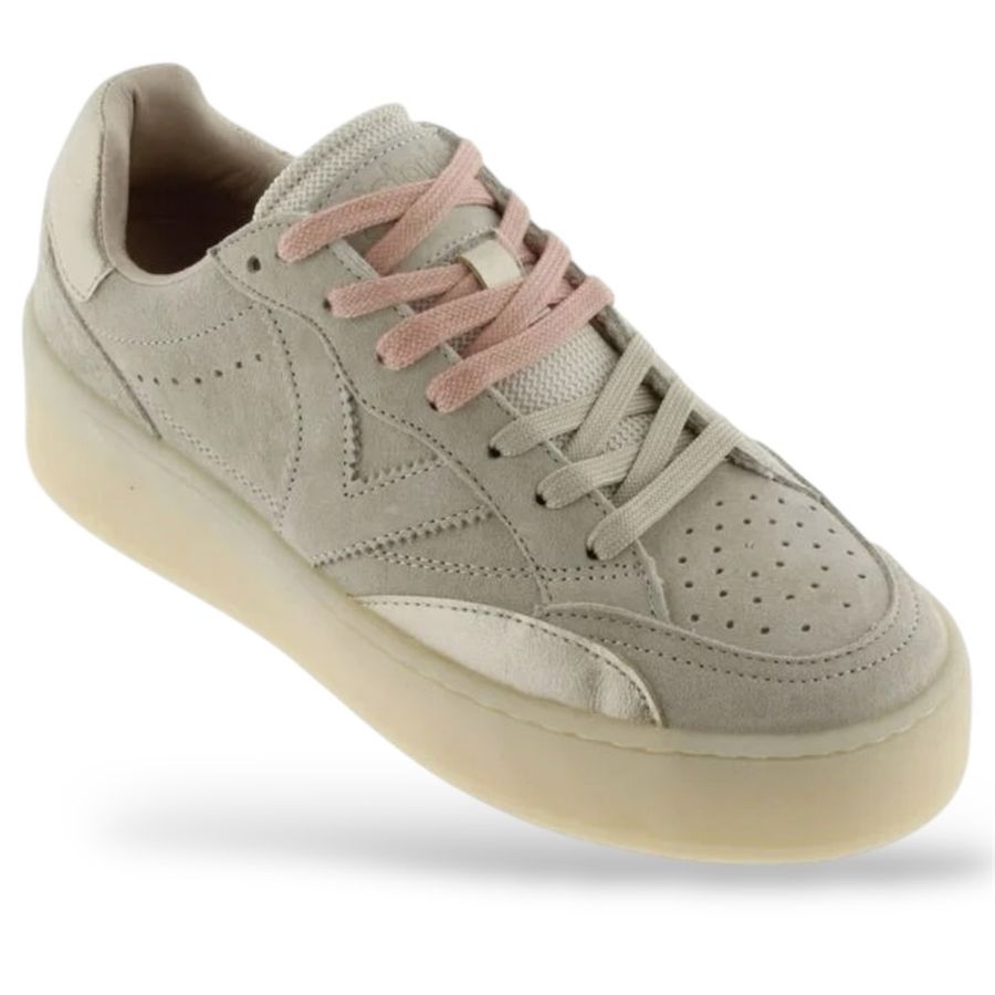 Turin sneakers in camoscio da donna Victoria | 1265100BEIGE