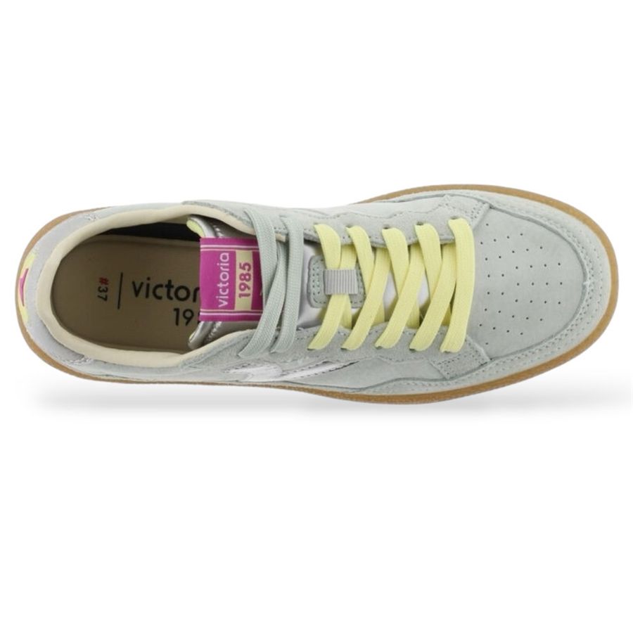Smash suede color sneakers da donna Victoria | 8806107MENTA